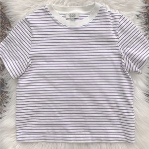 COS Boxy Striped Tee